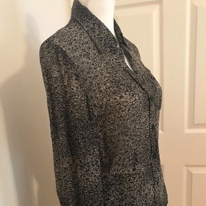 Barami Tops - Barami - Black and White Blouse Barami Tops - Barami - Black and White Blouse